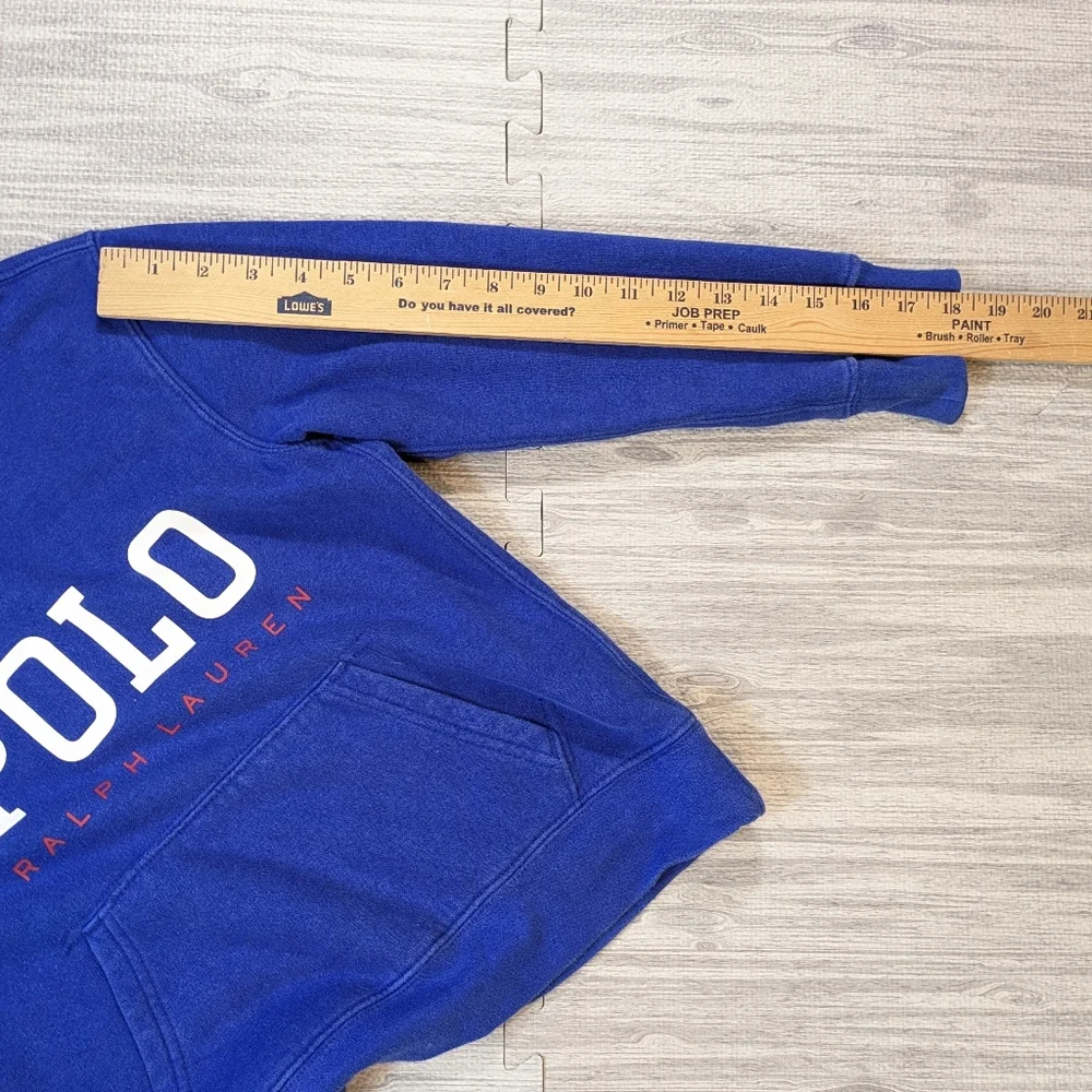 Boys Polo Ralph Lauren Pullover Hoodie Activewear Athleisure Sz S‎ (8)